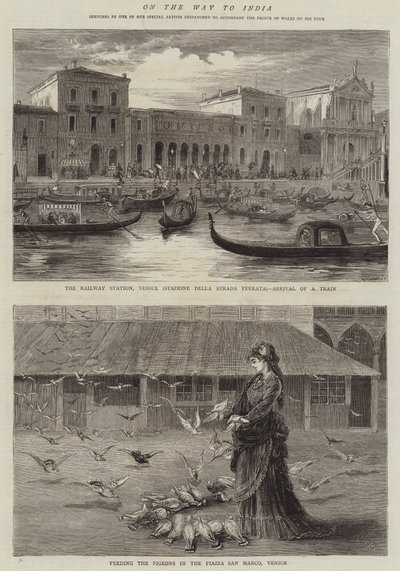 Op weg naar India door Samuel Edmund Waller